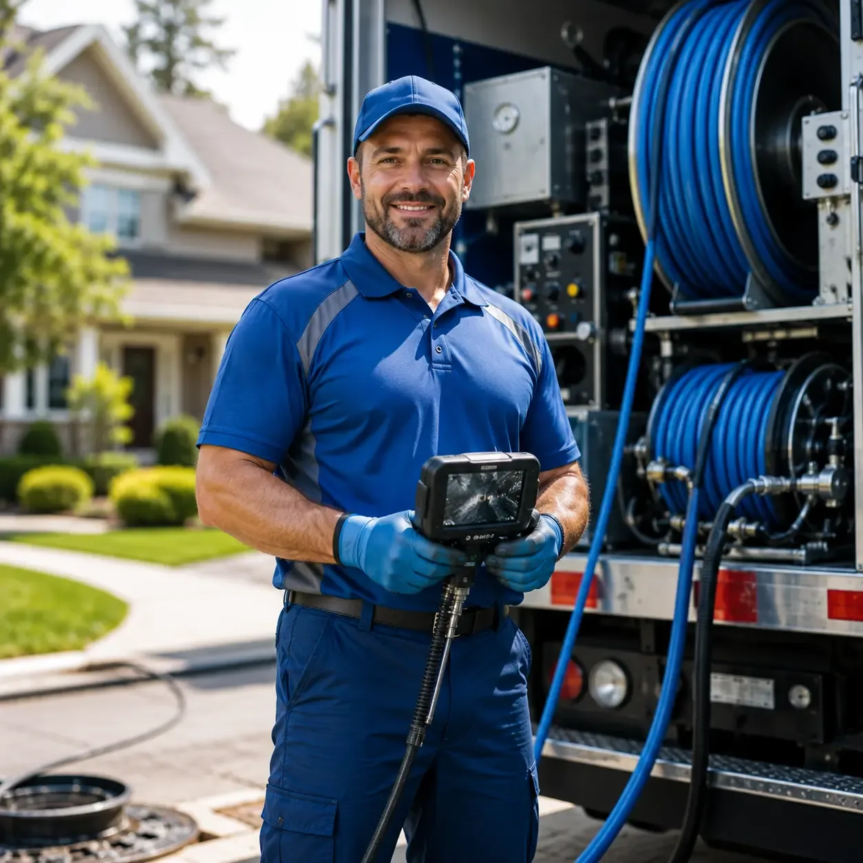 Local outdoor drain cleaning specialists in Milford, NH